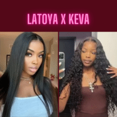 Latoya and Keva - TWO 4x4 Brazilian Closure Wigs Combo
