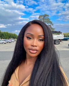 Thabi - Brazilian Kinky Straight 13x4 Frontal Wig, 10–24 Inches