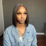 Jasmin - Brazilian Straight 4x4 Closure Wig, 8–22 Inches