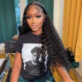 Beverley - Brazilian Natural Black Water Wave 13x4 Frontal Wig, 8–28 Inches