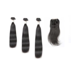 Brazilian Straight 13A Three Bundles and 4x4 Three-Way Closure