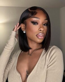 DIME - Brazilian Straight 13x4 Frontal Wig, 10–28 Inches