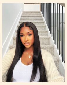 Latoya - Glueless Brazilian Straight 4x4 Closure Wig 10 to 22 Inches